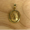 Pendentif Médaille en or