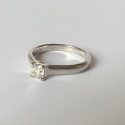 Bague Tiffany & Co Lucida avec Diamant Solitaire 0.37ct