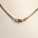 Collier maille Gourmette Or jaune