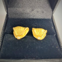 Boucles d'Oreilles Diamants Or jaune