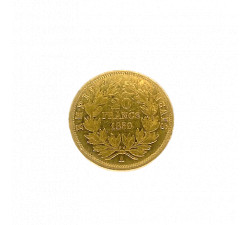 Pièce 20 Francs Napoléon 1859 Or jaune