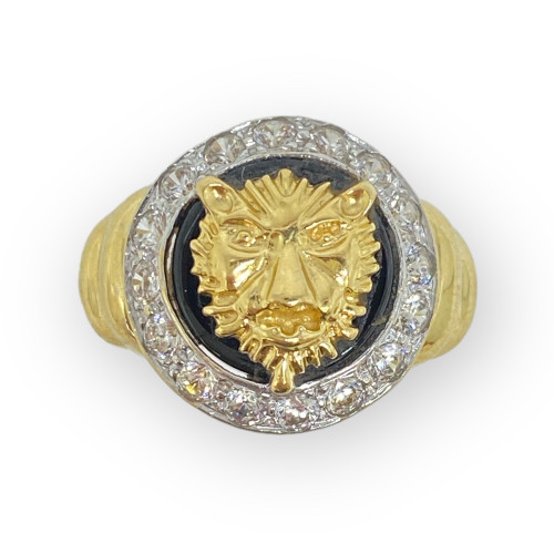 Chevaliere versace online lion