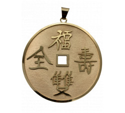 Médaille Or Chinoise