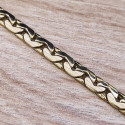 Bracelet Or Maille Haricot