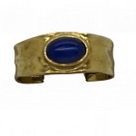 Chevalière Or avec Lapis Lazuli