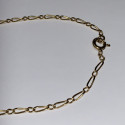 Collier Or Jaune Maille Figaro
