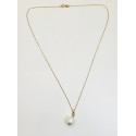 Collier Chaine + Pendentif Perle