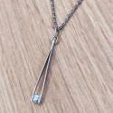 Collier Or avec Diamant de 0.15ct