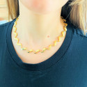 Collier maille Fantaisie Or jaune