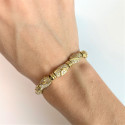 Bracelet articulé Or Jaune avec 240 Diamants