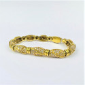 Bracelet articulé Or Jaune avec 240 Diamants