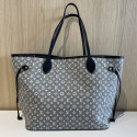 Sac Louis Vuitton Neverfull MM Bleu Marine