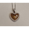 Collier 2 Ors et Pendentif Coeur