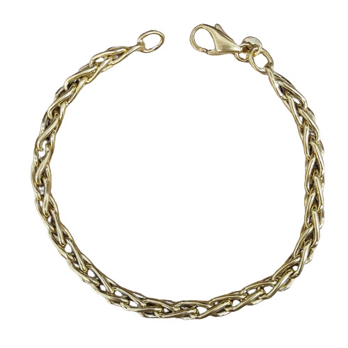 Bracelet Or Maille Palmier