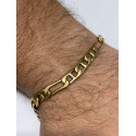 Bracelet Or Maille Figaro