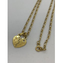 Collier Or avec Pendentif Coeur