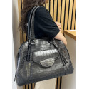 Sac Lancel Adjani Cuir Croco