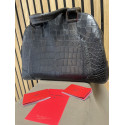 Sac Lancel Adjani Cuir Croco