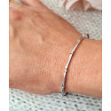 Bracelet Or Blanc et Diamants