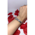 Bracelet Or Blanc