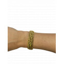 Bracelet Or Jaune Maille Américaine