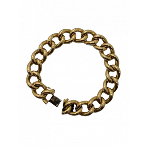 Bracelet Or Maille Gourmette