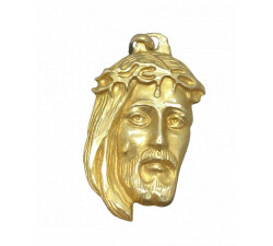 Pendentif Or Visage du Christ