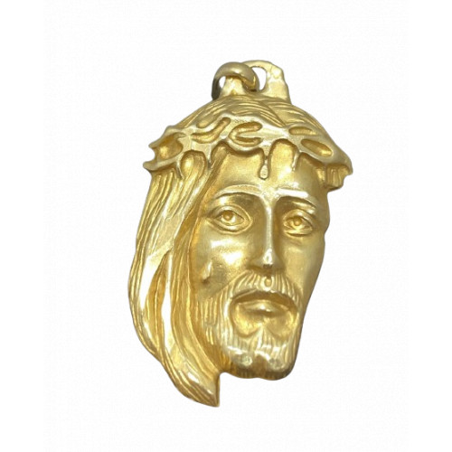 Pendentif Or Visage du Christ