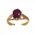 Bague Or avec Rubis 1,5ct