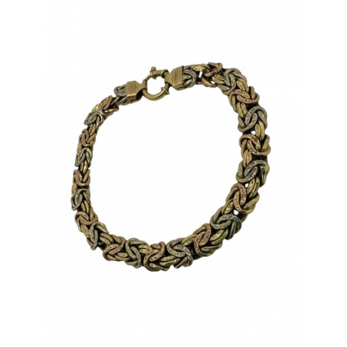 Bracelet 3 Ors Maille Royale