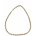 Collier Or Maille Grain de Café