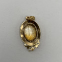 Pendentif Or avec Citrine