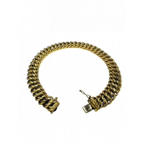 Bracelet Or Maille Américaine