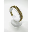 Bracelet Or Maille Américaine