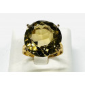 Bague Or et Citrine