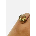 Bague Or et Citrine