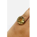 Bague Or et Citrine