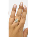 Bague Fleur Diamants