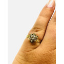 Bague Fleurs Oxydes