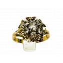 Bague Fleurs Oxydes