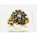 Bague Fleurs Oxydes