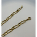 Bracelet Or Maille Figaro