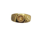 Bague Or avec Citrine