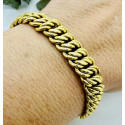 Bracelet Or Maille Américaine