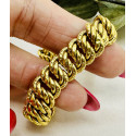 Bracelet Or Maille Américaine