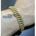 Bracelet Or Maille Américaine