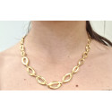 Collier Or Jaune avec Diamant