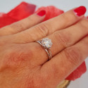 Bague Or avec Diamant Solitaire 0.47ct