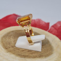 Bague Or avec Citrine