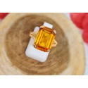 Bague Or avec Citrine